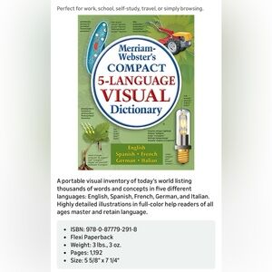 5-Language Visual Dictionary